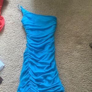 Blue Mini Dress